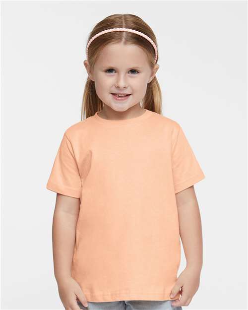 3321 Toddler Fine Jersey Tee - Peachy