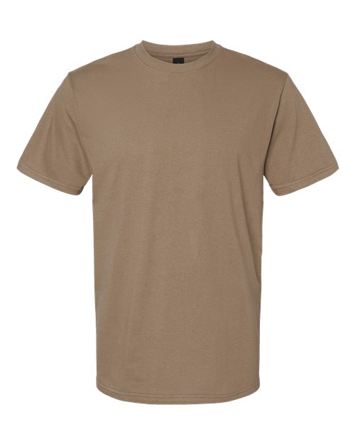 Gildan Unisex Softstyle® Midweight T-Shirt 65000 - Brown Savana