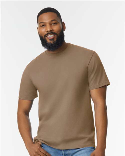 Gildan Unisex Softstyle® Midweight T-Shirt 65000 - Brown Savana