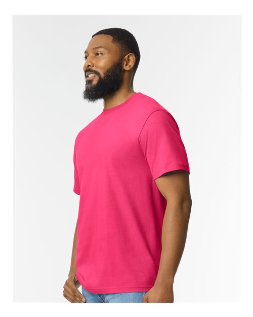 Gildan Unisex Softstyle® Midweight T-Shirt 65000 - Heliconia