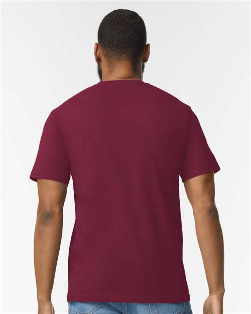 Gildan Unisex Softstyle® Midweight T-Shirt 65000 - Maroon