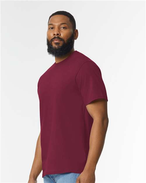 Gildan Unisex Softstyle® Midweight T-Shirt 65000 - Maroon