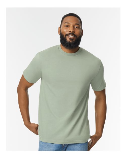 Gildan Unisex Softstyle® Midweight T-Shirt 65000 - Sage