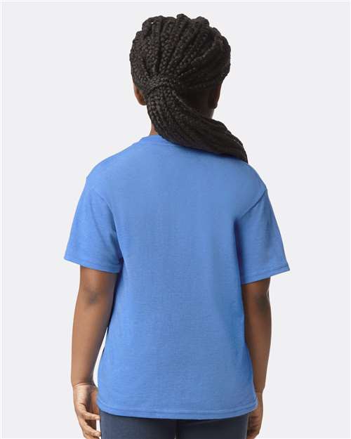 Gildan Youth Softstyle® T-Shirt 64000B - Heather Royal