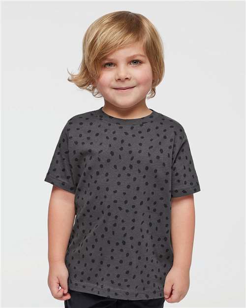 3321 Toddler Fine Jersey Tee - Slate Spot