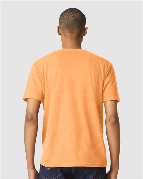 Gildan Unisex Softstyle® CVC T-Shirt 64000CVC - Tangerine Mist