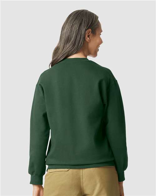 Gildan Unisex Softstyle® Midweight Crewneck Sweatshirt SF000 - Forest Green