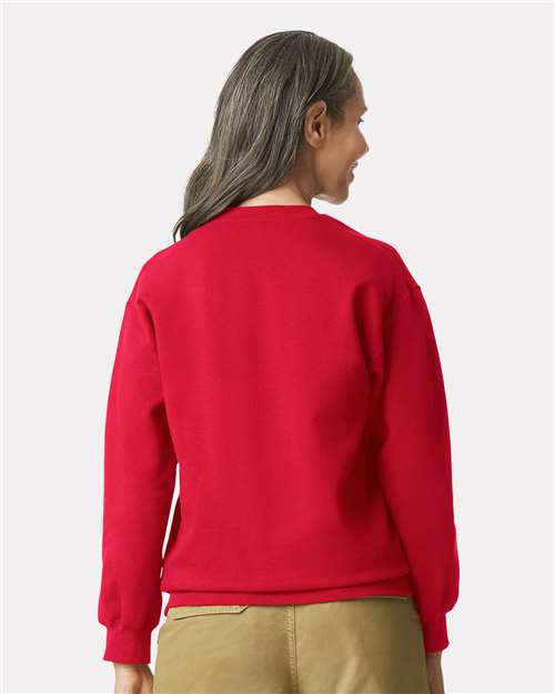 Gildan Unisex Softstyle® Midweight Crewneck Sweatshirt SF000 - Red