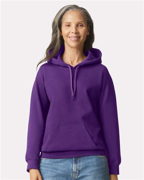 Gildan Unisex Softstyle® Midweight Hooded Sweatshirt SF500 - Purple