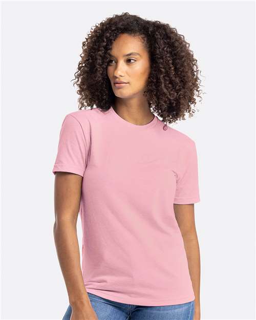 6210 Unisex CVC T-Shirt - Heather Light Pink