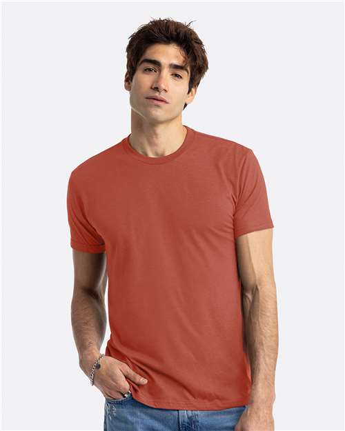 6210 Unisex CVC T-Shirt - Heather Redwood