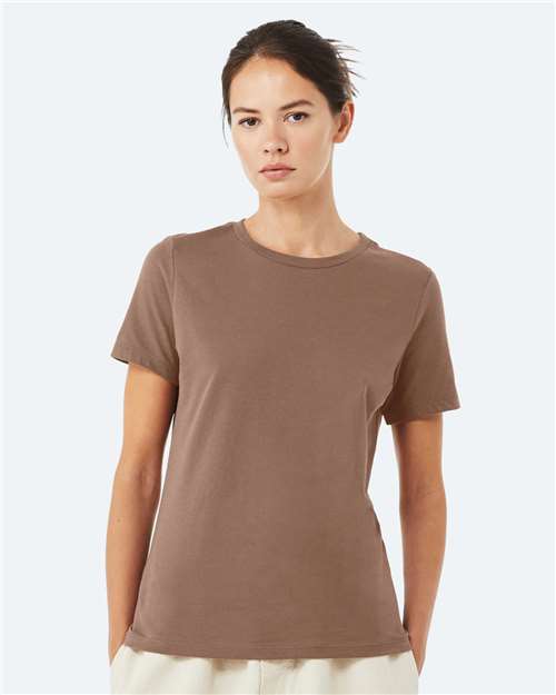 6400 Women’s Relaxed Jersey Tee - Vintage Brown