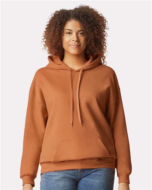 Gildan Unisex Softstyle® Midweight Hooded Sweatshirt SF500 - Texas Orange