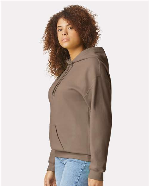Gildan Unisex Softstyle® Midweight Hooded Sweatshirt SF500 - Brown Savana