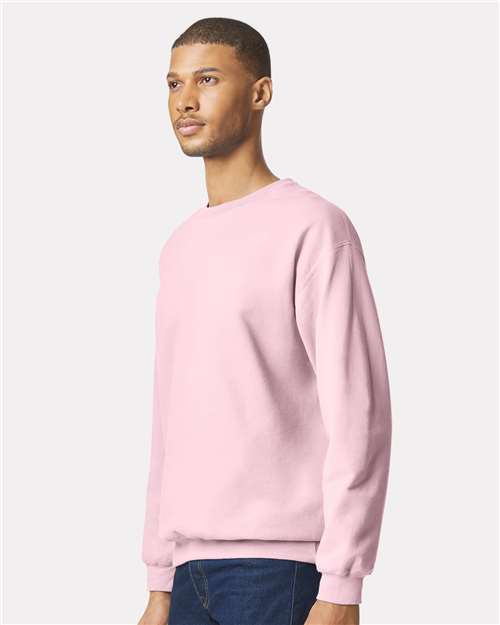 Gildan Unisex Softstyle® Midweight Crewneck Sweatshirt SF000 - Light Pink