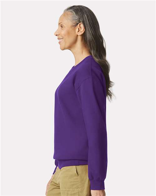 Gildan Unisex Softstyle® Midweight Crewneck Sweatshirt SF000 - Purple