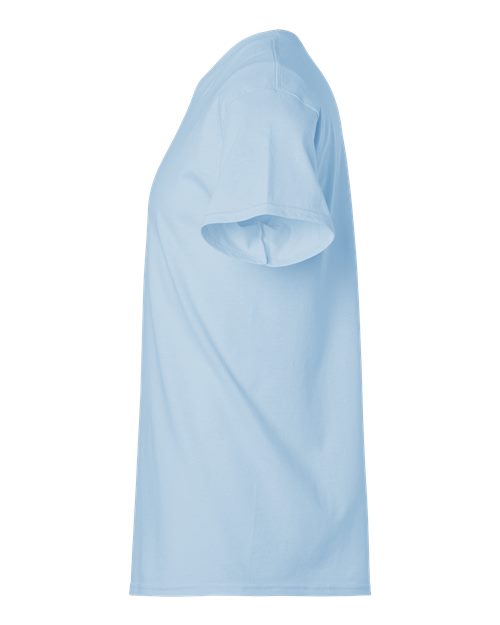 Gildan Unisex Light Cotton T-Shirt 3000 - Light Blue