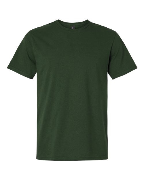Gildan Unisex Light Cotton T-Shirt 3000 - Forest Green