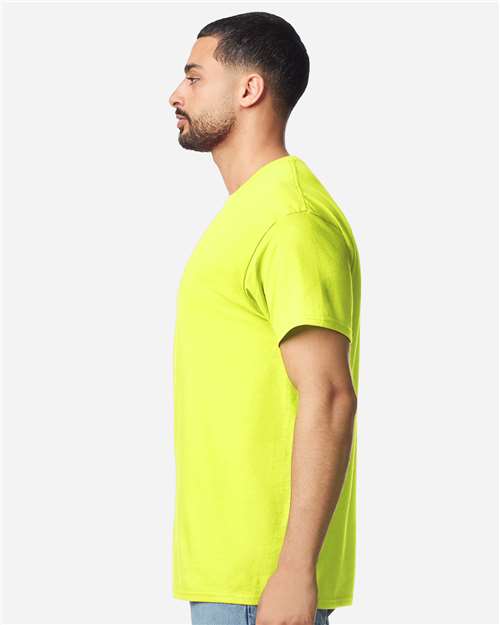 Gildan Unisex Light Cotton T-Shirt 3000 - Safety Green