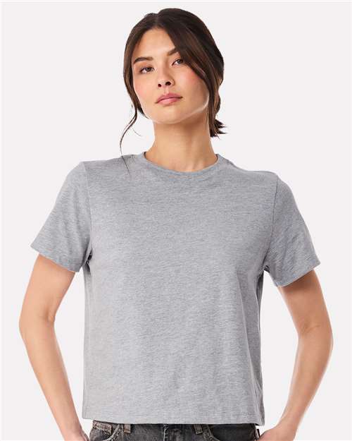 6110 Women's 6 oz Heavyweight Tee - Athletic Heather