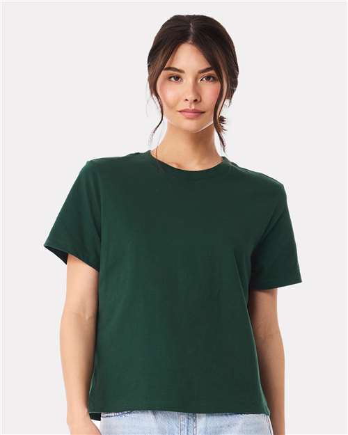 6110 Women's 6 oz Heavyweight Tee - Forest