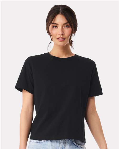6110 Women's 6 oz Heavyweight Tee - Vintage Black