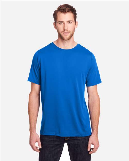 CE111 Unisex Fusion ChromaSoft™ Performance T-Shirt - True Royal