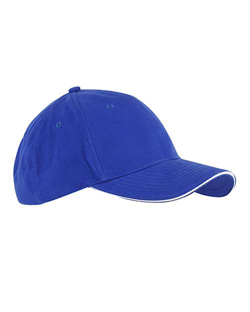BX004 Brushed Twill Sandwich Cap