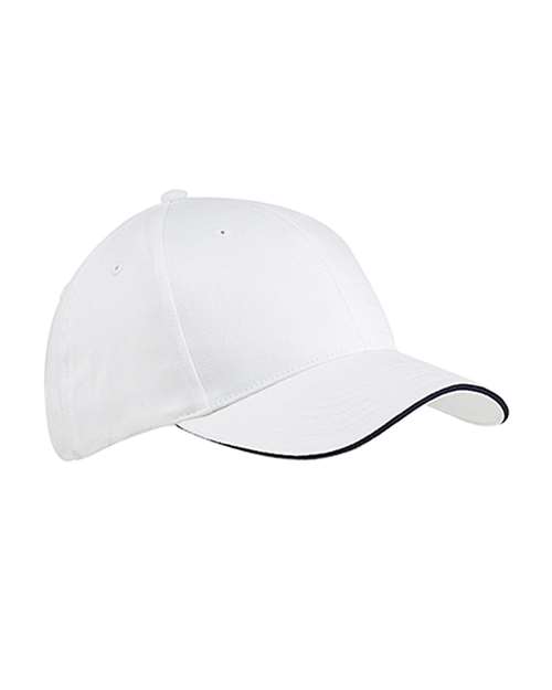BX004 Brushed Twill Sandwich Cap