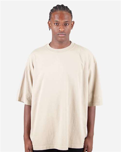 SHGDD Unisex Max Heavyweight Garment-Dyed Drop Shoulder T-Shirt