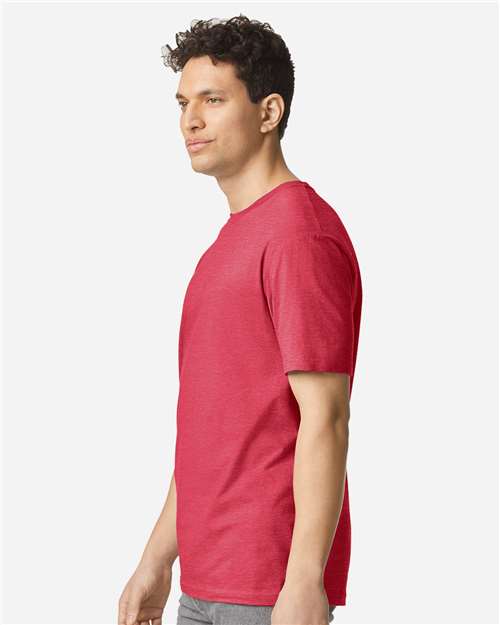 Gildan Unisex Light Cotton T-Shirt 3000 - Heather Red