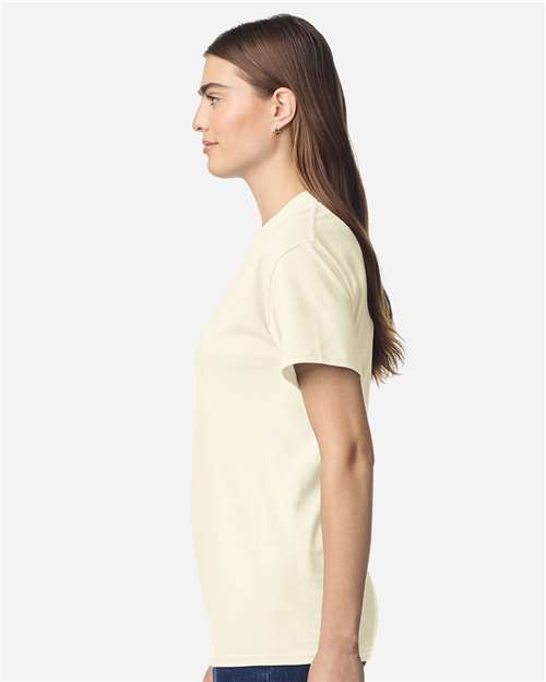 Gildan Unisex Light Cotton T-Shirt 3000 - Off White