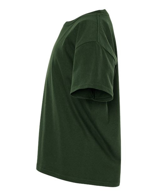 Gildan Youth Light Cotton T-Shirt 3000B - Forest Green