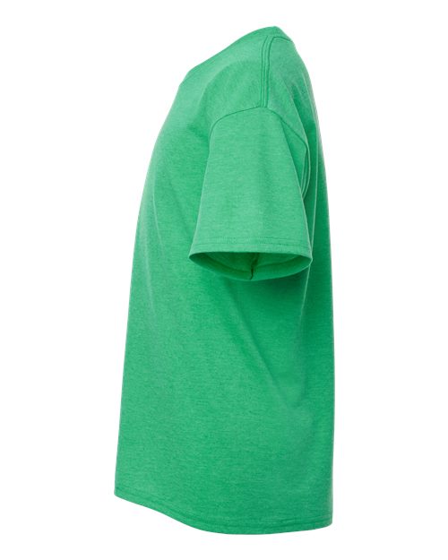 Gildan Youth Light Cotton T-Shirt 3000B - Heather Irish Green
