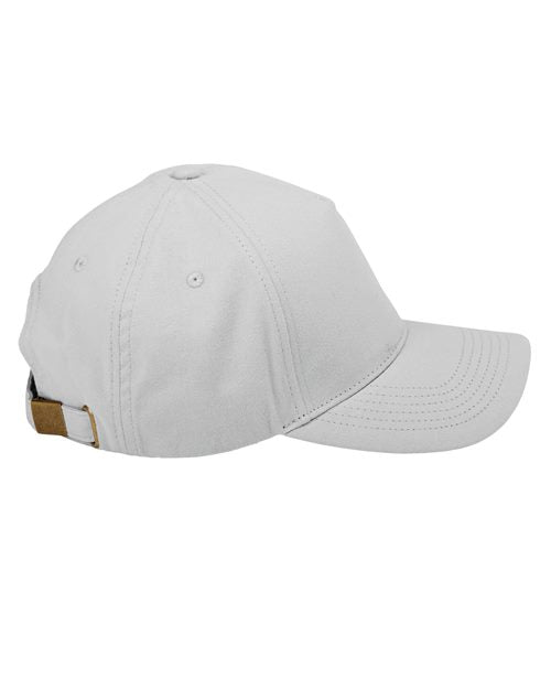 BX034 Five-Panel Brushed Twill Cap