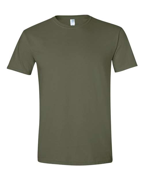 Gildan Unisex Softstyle® T-Shirt 64000 - Military Green
