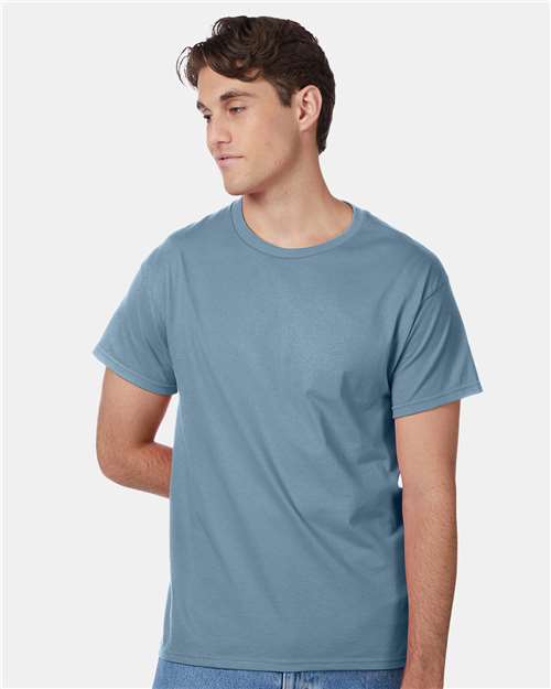 5250 Unisex Authentic T-Shirt - Stonewashed Blue