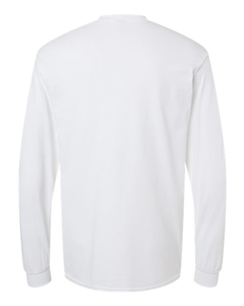 Gildan Unisex Heavy Cotton™ Long Sleeve T-Shirt 5400 - White