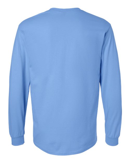 Gildan Unisex Ultra Cotton® Long Sleeve T-Shirt 2400 - Carolina Blue