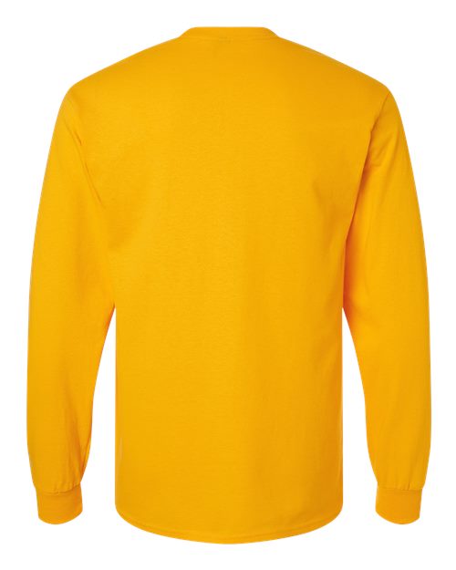 Gildan Unisex Ultra Cotton® Long Sleeve T-Shirt 2400 - Gold