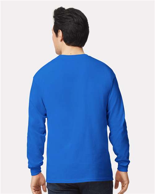 Gildan Unisex Ultra Cotton® Long Sleeve T-Shirt 2400 - Royal