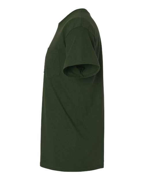 Gildan Unisex Ultra Cotton® Pocket T-Shirt 2300 - Forest Green