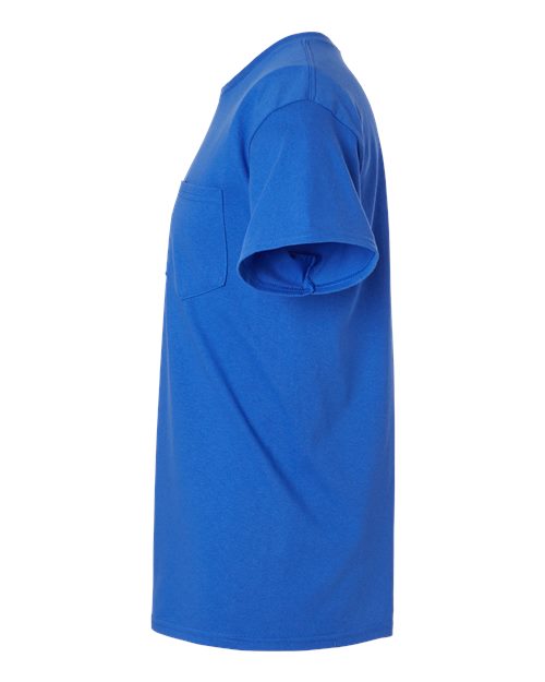 Gildan Unisex Ultra Cotton® Pocket T-Shirt 2300 - Royal
