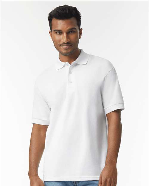 Gildan Unisex DryBlend® Jersey Polo 8800 - White