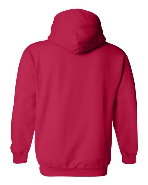 Gildan Unisex Heavy Blend™ Hooded Sweatshirt 18500 - Cherry Red