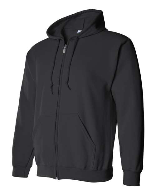 Gildan Unisex Heavy Blend™ Full-Zip Hooded Sweatshirt 18600 - Black