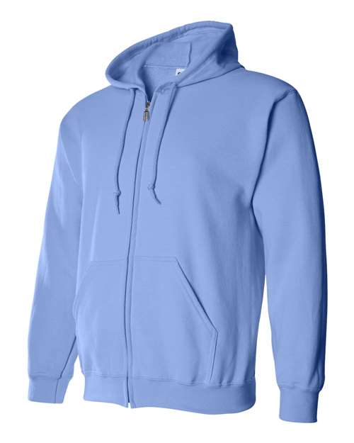 Gildan Unisex Heavy Blend™ Full-Zip Hooded Sweatshirt 18600 - Carolina Blue