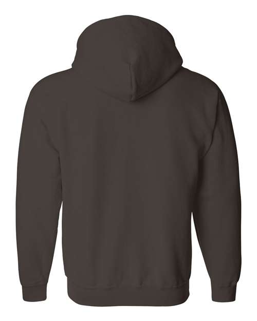 Gildan Unisex Heavy Blend™ Full-Zip Hooded Sweatshirt 18600 - Dark Chocolate