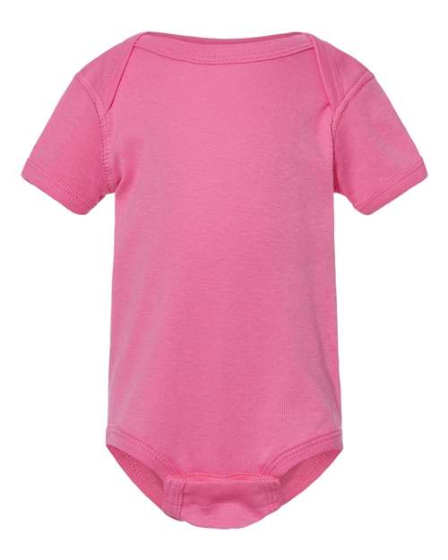 4400 Infant Baby Rib Bodysuit - Raspberry