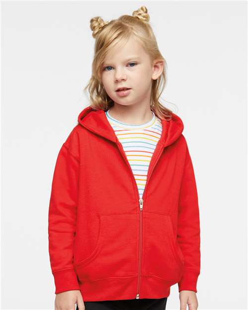 3346 Toddler Full-Zip Fleece Hoodie Sweatshirt